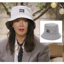 미*** 리버시블 코튼 버킷햇 _ 김희선 버킷