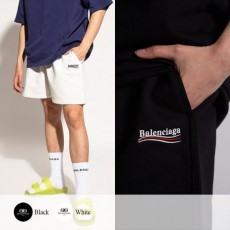 발**** 웨이브 로고 하프 팬츠