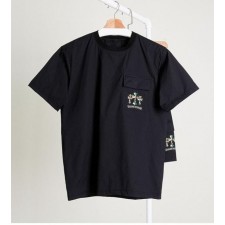 크* 카모플라주 홀스슈 그래픽 나일론 숏 슬리브  카고 하프 팬츠 셋 트레이닝