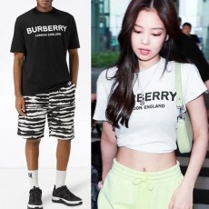 버** 영문로고 반팔