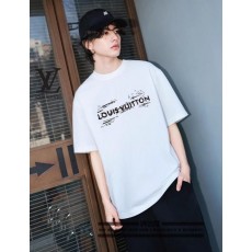 루* 빈티지 로고 디자인 반팔 티셔츠