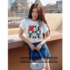 로** 빈티지 하트 디자인 반팔 티셔츠