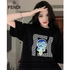 펜* ff선 인형 디자인 반팔 티셔츠