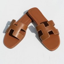 에*** 오란 슬리퍼 브라운