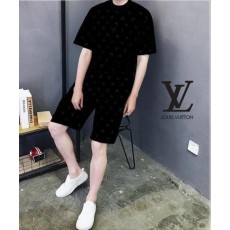 루* 모노그램 전판 패턴 울 니트