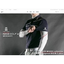 나** 골프 다이아고날(Diagonal) 포인트 TShirt