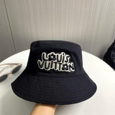 루* 모노그램 크래기 리버서블 버킷 햇