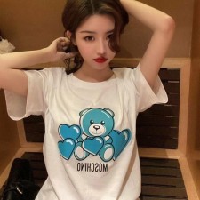 모*** 곰로고 반팔티