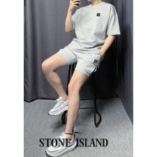 스* 체스트 포켓 반팔 세트