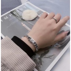 생** 925 체인 베이비팔찌