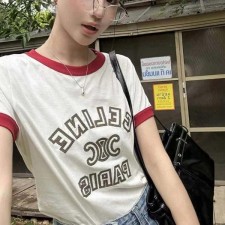 셀** 수입 트리옹프 레드 포인트 티셔츠