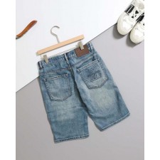 루* 수입 3D 엠보 데님 쇼트팬츠