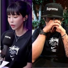 나**  스** 플리스 크루넥 커플반팔