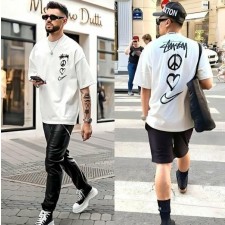 나**  스** 러브피스 커플반팔