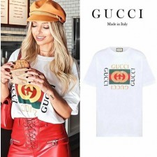 구* 빈티지 사각로고 커플 티셔츠