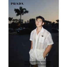 프** 5  라인드 그믈 셔츠