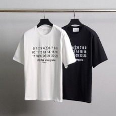 메* 마르지엘라 넘버레터링 코튼 반팔티