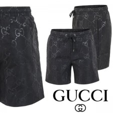 구* 블랙 자가드 스윔 팬츠