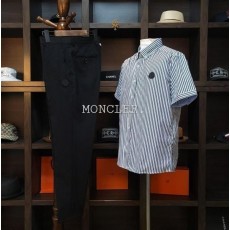 Mon하운드 블랙라벨 볼튼스트라이프셔츠 + 리안슬렉스