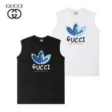 구* 블루불꽃로고 나시