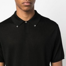 발*** 스터드카라 니트반팔