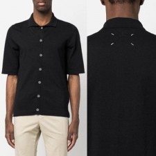 메* 마르지엘라 카라 반팔가디건