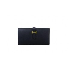 에*** Bearn 장지갑 Epsom  Noir  Gold H039785C