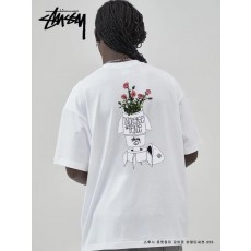 스** 로켓장미 오버핏 반팔티셔츠 353