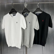 폴* V넥 머슬 반팔니트