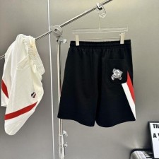 달리기 로고자수 반바지