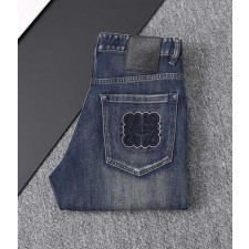 로** 아나그램 로고자수 워싱스판 데님진수입최고급(봄여름)