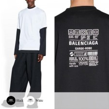 발**** CARE LABEL 프린팅 티셔츠