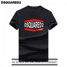 디**** 1964 레드 육각 라인 로고 티셔츠