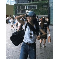 폴* 인디고 워싱 데님 볼캡 수입
