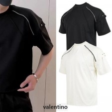 발*** 지퍼 락스터드 실켓 라운드 티 (수입)