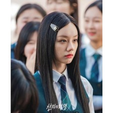 미*** 에나멜 메탈 헤어 클립