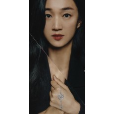 티** 키 페탈 펜던트 목걸이수입최고급