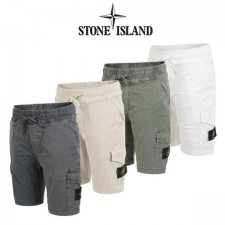 스* 5부 면 카고 반바지