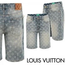 루* 모노그램 페인트 하프 팬츠