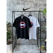 나** 레드원형1 반팔티