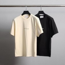 메* 마르지엘라 레터링 프린팅 코튼 반팔티