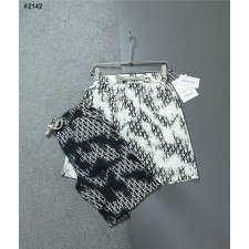 디* 모자이크 오블리크 패턴 팬츠