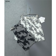 디* 모자이크 오블리크 패턴 팬츠