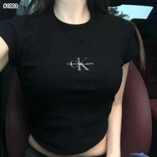 C* 모노그램 베이비 크롭 티셔츠