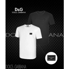 돌* 블랙 와펜 라운드 반팔티