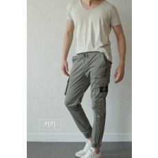 스* 머슬핏 카고팬츠