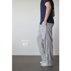 스트라이프 밴딩팬츠