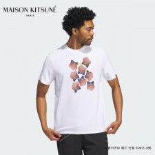메* 키츠네 헤드 반팔 티셔츠 336