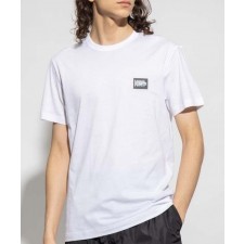 돌* 수입 로고 코튼 티셔츠