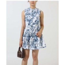 디* 스트레이트 러플 드레스